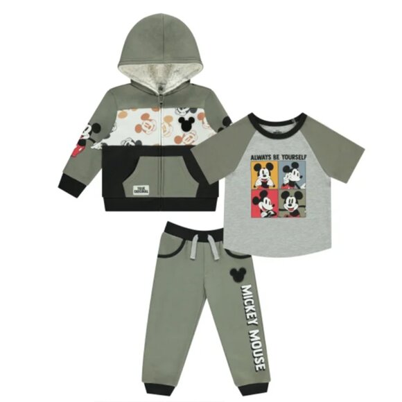 NEW Disney Mikey Mouse Boys 3 piece set Size 6 - Picture 3 of 3